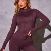 Best Kaiia Sculpt Long Sleeve Zip Through Fitted Jacket Sculpt & Reset | Sculpt & Leisure