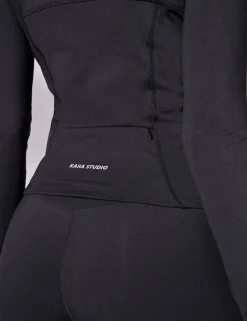 Online Kaiia Sculpt Long Sleeve Zip Through Fitted Jacket Sculpt & Reset | Sculpt & Leisure