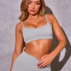 Store Kaiia Sculpt Scoop Neck Bralette Dove Grey Sculpt & Reset | Sculpt & Leisure