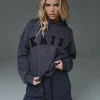 Online Kaiia Slogan Oversized Hoodie Dark Back In Stock | Curve