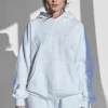 Store KAIIA SLOGAN OVERSIZED HOODIE Back In Stock | Curve
