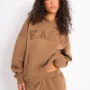 Sale Kaiia Slogan Oversized Hoodie Sculpt & Leisure | Kaiia The Label