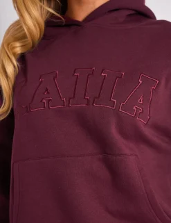 Best Sale Kaiia Slogan Oversized Hoodie Sculpt & Leisure | Kaiia The Label