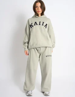 Online Kaiia Slogan Oversized Hoodie Sculpt & Leisure | Kaiia The Label
