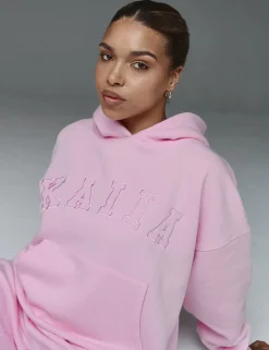 Clearance Kaiia Slogan Oversized Hoodie Baby Back In Stock | Sculpt & Leisure