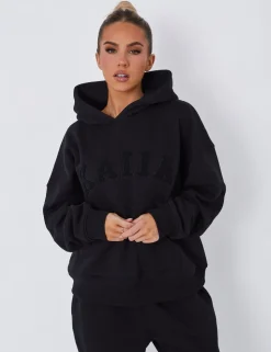 Online Kaiia Slogan Oversized Hoodie on Sculpt & Leisure | Kaiia The Label