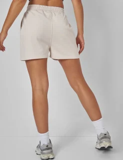 Best Kaiia Slogan Relaxed Sweat Short Cream Sculpt & Leisure | Kaiia The Label