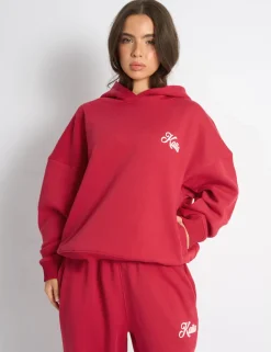 Best Kaiia Snowflake Logo Oversized Hoodie Sculpt & Leisure | Kaiia The Label