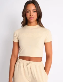 Cheap Kaiia Sport Baby Tee Sculpt & Leisure | Kaiia The Label