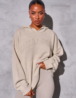 Cheap Kaiia Sport Knitted Hoodie Sculpt & Reset | Sculpt & Leisure