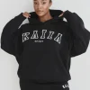 Discount Kaiia Sport Logo Oversized Hoodie Sculpt & Reset | Sculpt & Leisure