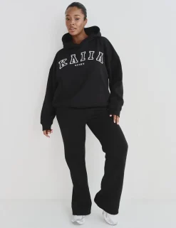 Discount Kaiia Sport Logo Oversized Hoodie Sculpt & Reset | Sculpt & Leisure