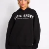 Fashion Kaiia Sport Oversized Hoodie & White Sculpt & Leisure | Kaiia The Label