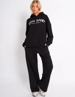 Fashion Kaiia Sport Oversized Hoodie & White Sculpt & Leisure | Kaiia The Label