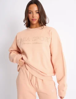 Hot Kaiia Sport Oversized Sweatshirt Sculpt & Leisure | Kaiia The Label