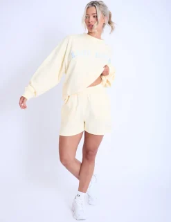 Fashion Kaiia Sport Oversized Sweatshirt & Light Blue Sweatshirt & Hoodies | Hoodies & Sweatshirts