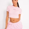 Flash Sale Kaiia Star Baby Tee Baby Pink Sculpt & Leisure | Kaiia The Label