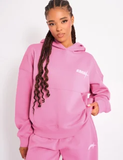 Clearance Kaiia Star Contrast Hood Oversized Hoodie Sculpt & Leisure | Kaiia The Label