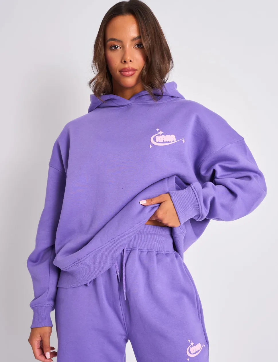 Cheap Kaiia Star Graphic Oversized Hoodie Sculpt & Leisure | Kaiia The Label