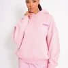 Discount Kaiia Star Graphic Oversized Hoodie Baby Pink Sculpt & Leisure | Kaiia The Label