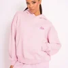 Best Sale Kaiia Star Ombre Graphic Oversized Hoodie Baby Pink Sculpt & Leisure | Kaiia The Label