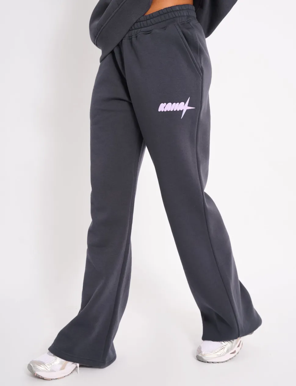 Shop Kaiia Star Wide Leg Joggers Sculpt & Leisure | Kaiia The Label
