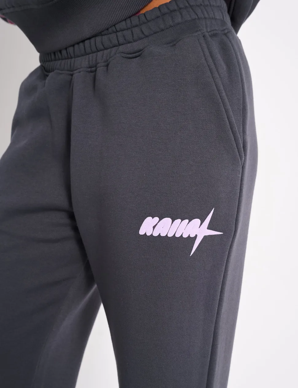 Shop Kaiia Star Wide Leg Joggers Sculpt & Leisure | Kaiia The Label