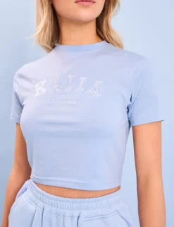 New Kaiia Studio Baby Tee Light Blue Back In Stock | Sculpt & Leisure