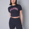 Best Sale Kaiia Studio Baby Tee With Red Tracksuits | Tracksuits