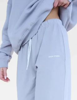 Fashion Kaiia Studio Baggy Wide Leg Sweat Pants Back In Stock | Sculpt & Leisure