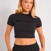 New Kaiia Studio Borg Bubble Baby Tee Sculpt & Leisure | Kaiia The Label