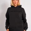 Outlet Kaiia Studio Borg Bubble Logo Oversized Hoodie Sculpt & Leisure | Kaiia The Label