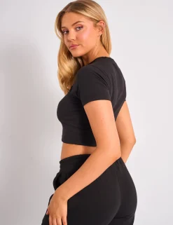 New Kaiia Studio Borg Bubble Baby Tee Sculpt & Leisure | Kaiia The Label