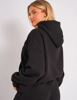 Outlet Kaiia Studio Borg Bubble Logo Oversized Hoodie Sculpt & Leisure | Kaiia The Label