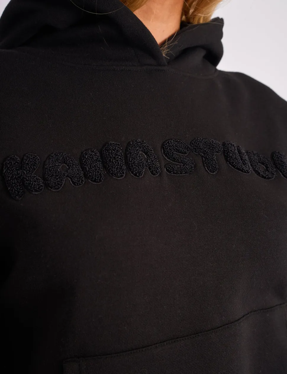 Outlet Kaiia Studio Borg Bubble Logo Oversized Hoodie Sculpt & Leisure | Kaiia The Label