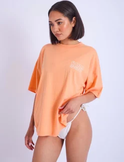 Best Sale Kaiia Studio Bubble Logo Oversized T-shirt Light Sculpt & Leisure | Kaiia The Label