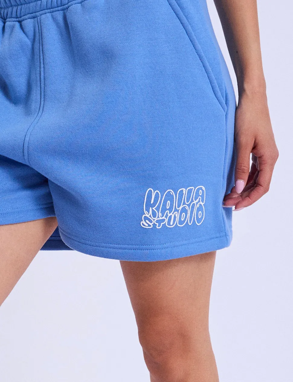 Discount Kaiia Studio Bubble Logo Sweat Shorts Sculpt & Leisure | Kaiia The Label