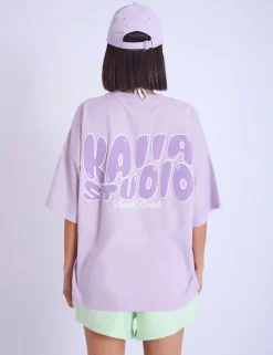 Cheap Kaiia Studio Bubble Logo Oversized T-shirt Sculpt & Leisure | Kaiia The Label