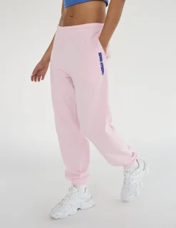Cheap Kaiia Studio Bubble Logo Cuffed Joggers Baby & Blue Sculpt & Leisure | Kaiia The Label