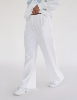 Cheap Kaiia Studio Bubble Logo Pocket Wide Leg Sweat Pants & Blue Sculpt & Leisure | Kaiia The Label