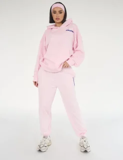 Clearance Kaiia Studio Bubble Logo Oversized Hoodie Baby & Blue Back In Stock | Tracksuits