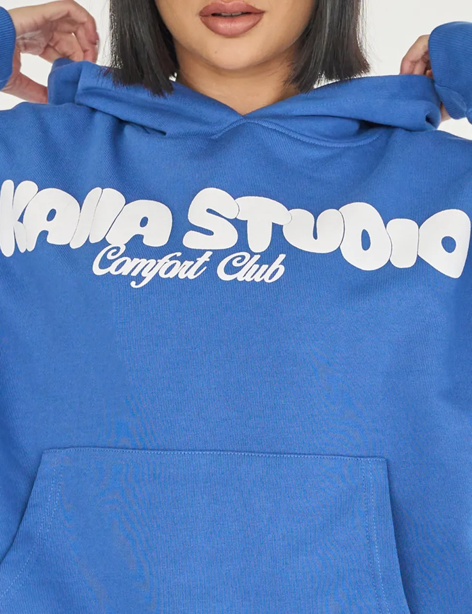 Shop Kaiia Studio Bubble Logo Oversized Hoodie Sculpt & Leisure | Kaiia The Label