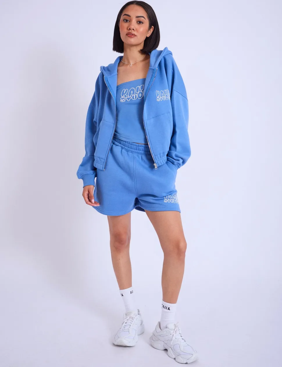 Discount Kaiia Studio Bubble Logo Sweat Shorts Sculpt & Leisure | Kaiia The Label