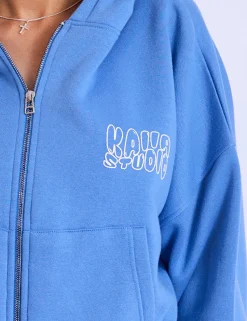 Best Kaiia Studio Cropped Oversized Zip Up Hoodie Sculpt & Leisure | Kaiia The Label