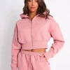 Cheap Kaiia Studio Cropped Zip Up Hoodie Sculpt & Leisure | Kaiia The Label