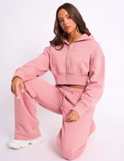 Cheap Kaiia Studio Cropped Zip Up Hoodie Sculpt & Leisure | Kaiia The Label