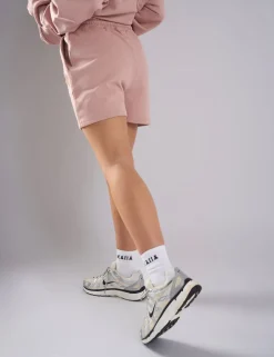 Outlet Kaiia Studio Distressed Applique Sweat Short Sculpt & Leisure | Kaiia The Label