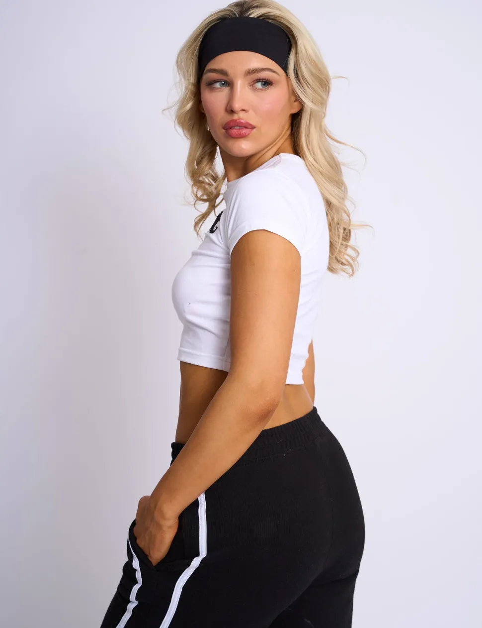 Cheap Kaiia Studio J'adore Baby Tee Sculpt & Leisure | Kaiia The Label