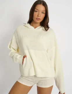 Outlet Kaiia Studio Knitted Hoodie Sculpt & Leisure | Kaiia The Label