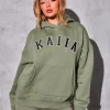 Best Sale Kaiia Studio Logo Oversized Hoodie Sculpt & Reset | Sculpt & Leisure